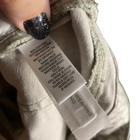 Ann Taylor LOFT Modern Skinny Ankle Size 29/8 Leopard Ankle Zipper Pants NWOT - Picture 10 of 10